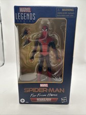 Marvel Legends Spider-Man Far From Home Upgraded Suit Action Figure DAMAGED BOX