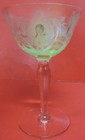 1928 MORGANTOWN GLASS QUEEN LOUISE SAUCER CHAMPAGNE-#5 — photo 7