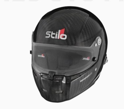 Stilo AA0710AG1S61 ST5 FN 8860-2018 Carbon Racing Helmet ABP w/PA X-Large 61CM