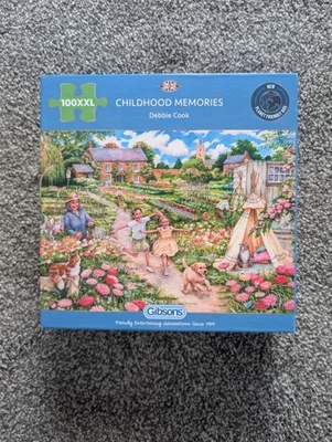 Gibsons 100 XXL Extra Large Piece Jigsaw "Childhood Memories" by Debbie Cook. - Image 1 of 4