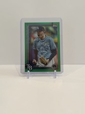 2025 Topps Series 1 Pete Fairbanks Green Foil /99 Tampa Bay Rays