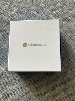 Google Chromecast 1st Gen HDMI Streaming Media TV Dongle Wi-Fi - Black