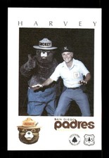 1984 Smokey Bear San Diego Padres Doug Harvey UMP Nm or bet, fun card bxcp73