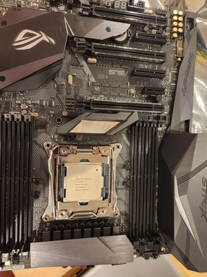 ASUS ROG Strix X299-E Gaming LGA2066 DDR4 M.2 USB 3.1- 802.11AC WiFi 9900X cpu