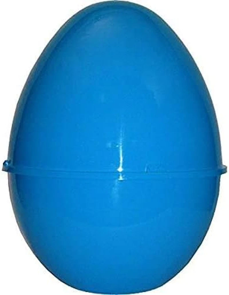 48 Uova Di Pasqua In Plastica 8x6 Cm Colori Assortiti - Con 1 Borsa In Tessuto Non Tessuto Per Caccia Al Tesoro E Regali Bimbi - 2