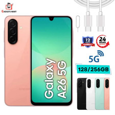 Samsung Galaxy A26 5G 128GB/256GB 6GB Ram Unlocked Smartphone Brand New Sealed