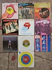 Lot 10 Rock 45's Rolling Stones, Linda Ronstadt, Rugbys, Leon Russell