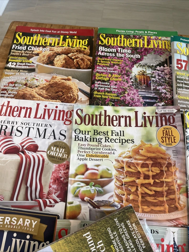 LOT of 68 SOUTHERN LIVING Cooking Magazines 2004-2022 - Image 2 of 4