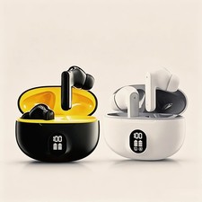 Mini TWS Wireless Bluetooth 5.3 Earbuds Noise Cancelling Headphones Mic