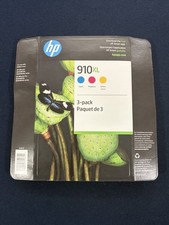 New HP 910XL 3YM86BN Yellow, Cyan and Magenta Ink Cartridge
