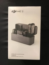 DJI Mic 2, Wireless, Noise Cancelling Lavalier Microphone, Black, new,Sealed