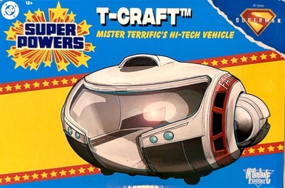McFarlane DC Super Powers Mr. Terrific High Tech Vehicle T-CRAFT. NEW & Sealed