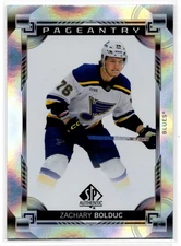 2024-25 Upper Deck SP Autenthic Pageantry Zachary Bolduc St. Louis Blues