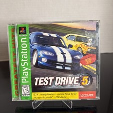 Test Drive 5 Greatest Hits - Sony PlayStation 1 PS1 - 1998 – Complete