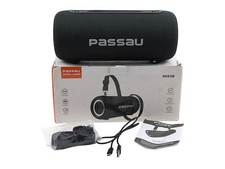 PASSAU S223B 40W PEAK STEREO IPX5 BLUETOOTH 5.3 PORTABLE WIRELESS SPEAKER BLACK
