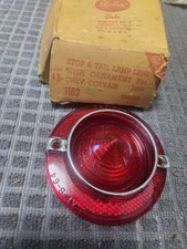 1964 Corvair Tail Light Lens With Trim Ring Nors Glo Brite Gm 5956039 Usa 1964 Corvair Tail Light Lens With Trim Ring Nors Glo Brite Gm 5956039 Usa