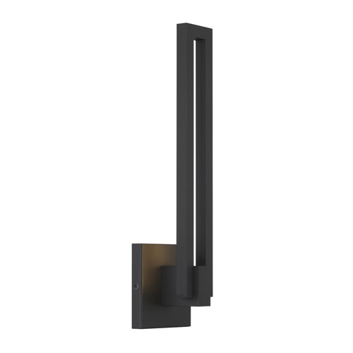 George Kovacs P1712-066-L Music 18" LED Outdoor Wall Sconce -Sand Coal