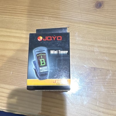 JOYO JT-11 Clip-on Chromatic Compact Digital Tuner Black 29x65x36mm 35g