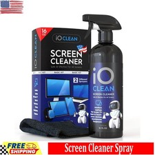 Screen Cleaner Spray 16oz Best Large Kit for LCD LED Matte TVs, Smartphones,