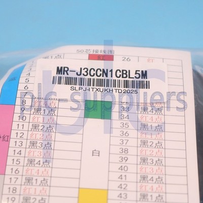 One NEW CN1 Connection Cable For MR-J3CCN1CBL5M *lj
