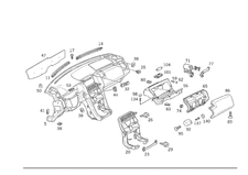 Genuine Mercedes-Benz Trim Ring 210-689-05-80