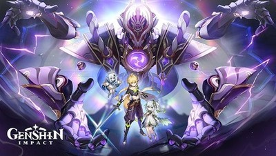 Anime aether nahida paimon wanderer genshin Playmat Gaming Mat Desk 2600