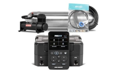 Bag Rider PRO Control Air Management System | 1/4'' Air Line | Tank & 444c Comp