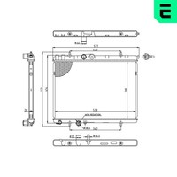 ERA MotorküHler WasserküHler 673589 FüR Peugeot 206 2A SW 2E 307 3A Break 3E 3H