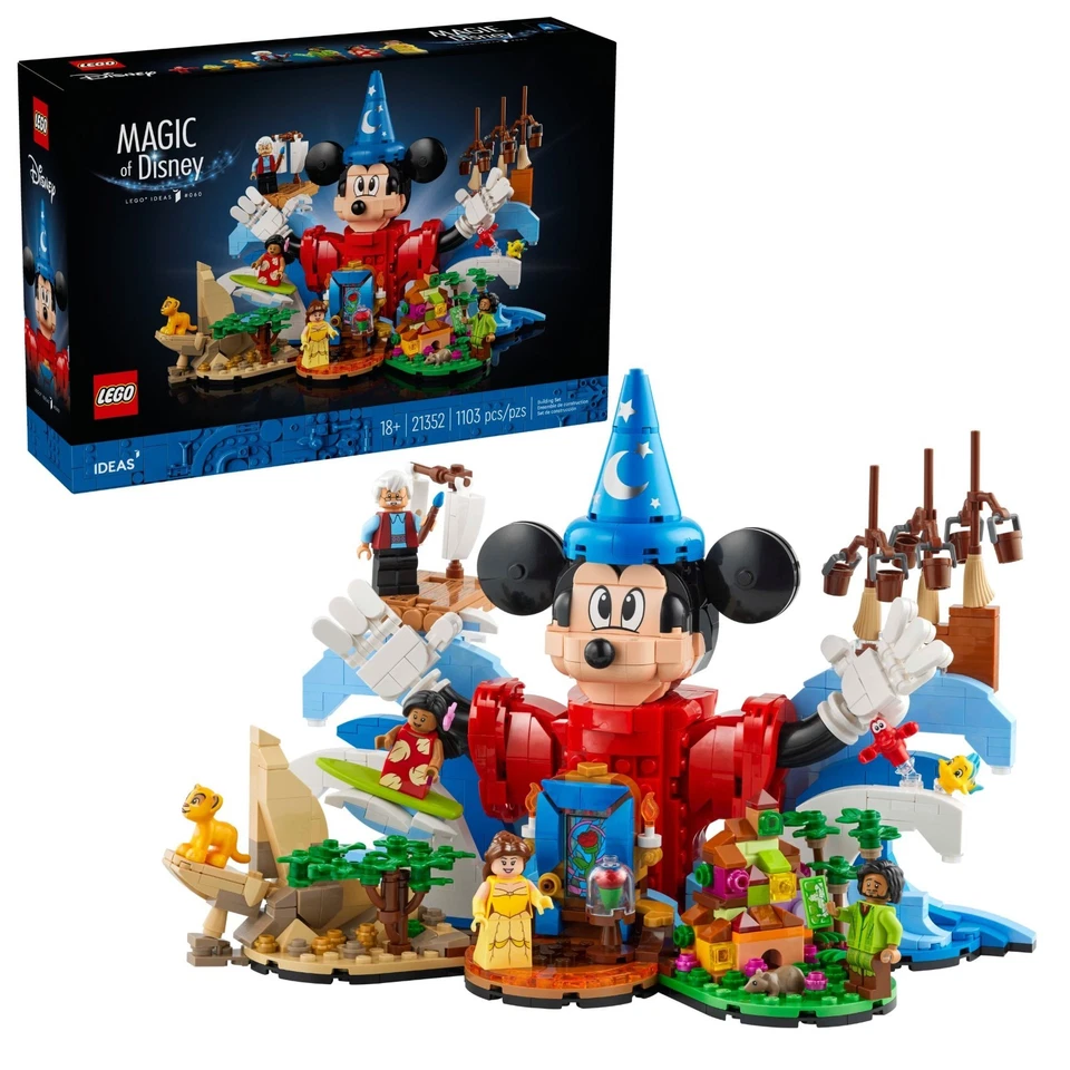 LEGO® Ideas 21352 Disney Magie – NEU & OVP – Händler – DHL Versand
