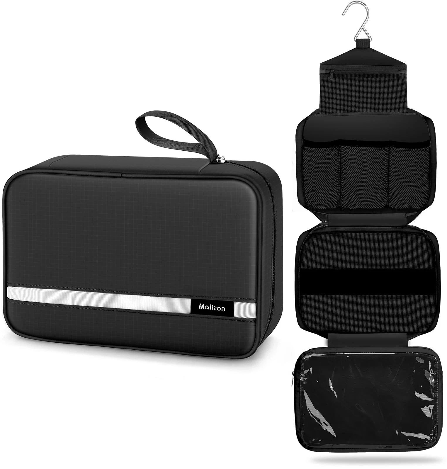 Toiletry Bag for Men & Women Travel Toiletry Bag Hanging Toiletry Bag Hygiene...