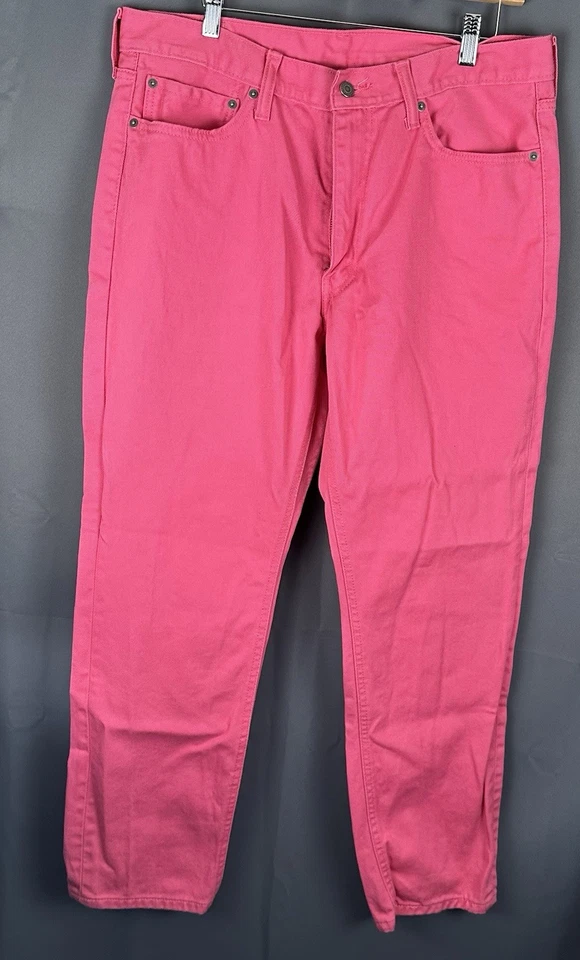 Jeans Levi’s 541 para hombre rojo/rosa talla 36x32 Foto 2 de 4