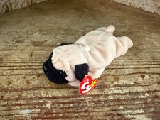 Ty Beanie Babies New with Tags Dog Pugsly