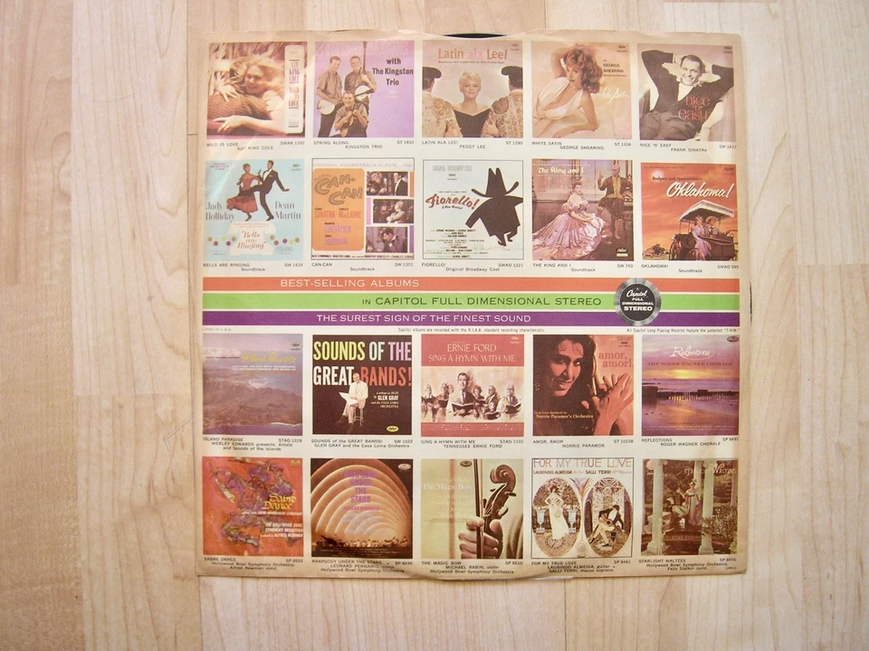 LOUIS PRIMA  Call of the Wildest Capitol T 836  mono orig 1957 1st - Image 3 of 3