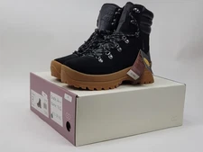 CALIA Women's Laurel Black Lace-Up Boots Sizes 6-11 Soft Padded CA22WCW004-BLK