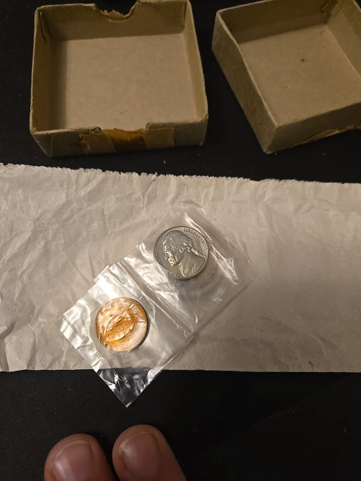 1955 U.S. Mint Proof Set Original Box And Tissue - Image 4 of 4