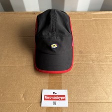 Cappello da corsa Supreme x Nike Air Max Plus TN Dri-fit nero rosso berretto FW20 usato