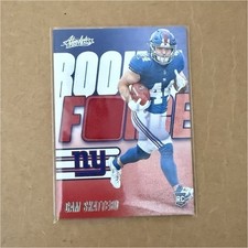 2025 Panini Absolute Rookie Force Memorabilia Cam Skattebo #RF-CSO Giants NFL