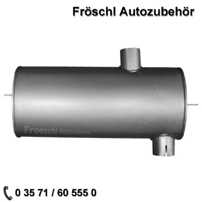für Mercedes Unimog U65 U70 U80 U90 U100 Endschalldämpfer Endtopf k*