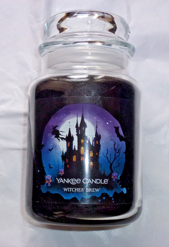 Yankee Candle WITCHES' BREW 22 oz. Candle - Spicy Sweet Exotic Patchouli - NEW