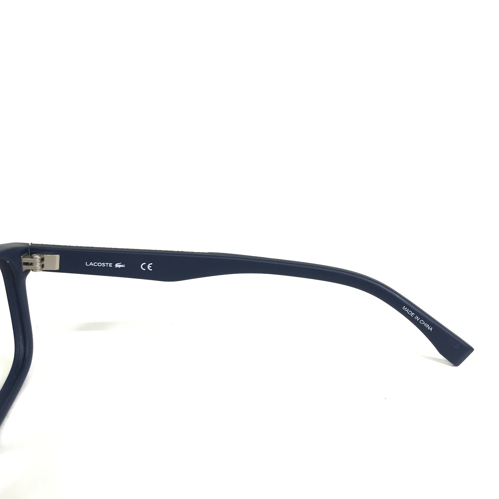 Lacoste Eyeglasses Frames L2842 424 Matte Blue Rectangular Full Rim 5517150 eBay