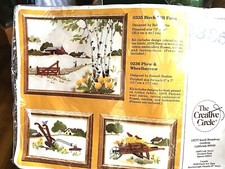 CreativeCircle:StitcheryKits WinterTheme BirchHill Farm0335 Plow,Wheelba.0236New