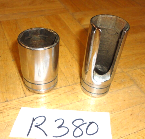 SNAP-ON TOOLS 2 PIECE 7/8 VACUUM SWITCH & 1-1/16 OIL PRESSURE SENDER SOCKETS - Foto 8 di 14