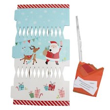 Widdle Wonderland DIY 6 Pack Make your Own Christmas Cracker Kit - Santa