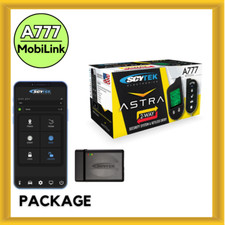 Scytek A777 Alarm 2 Way Remote Control Security System Mobilink App G3 Combo