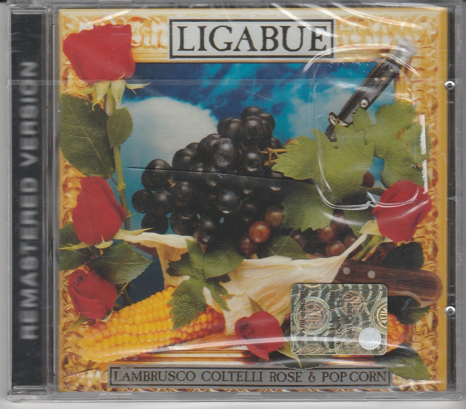 Cd LIGABUE - LAMBRUSCO COLTELLI ROSE & POP CORN nuovo sigillato