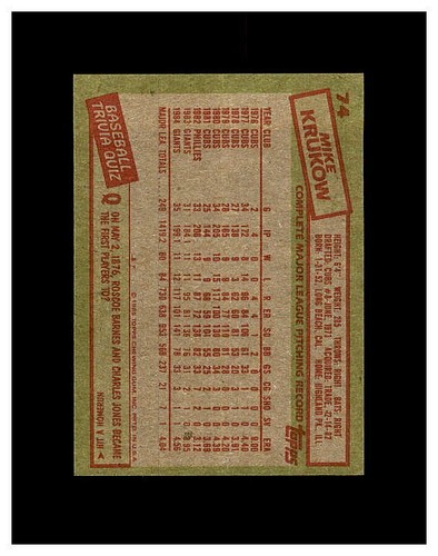 1985 TOPPS BASEBALL YOU PICK #1-199 SEE SCANS OF EVERY CARD SET BREAK NEW LIST - Picture 149 of 397