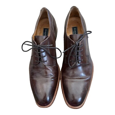 Gordon Rush Mens Derby Shoes Brown Leather Lace-up Solid  display picture 2