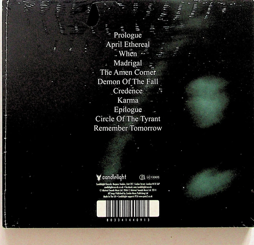 OPETH- My Arms, Your Hearse CD (NEW* 2015 Digipak) Prog Metal/Alternative - Image 3 of 3