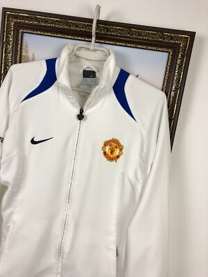 NIKE×マンU古着2008年製トラックジャケット製ロナウド黄金期Y2K U33 Vintage Nike Manchester United Football Jacket Soccer Track Top