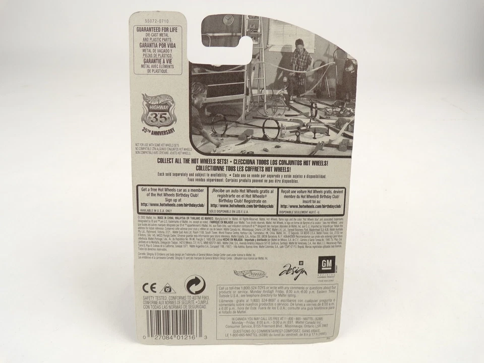 Hot Wheels 2002 Corvette Stingray III 187 - Image 4 of 4